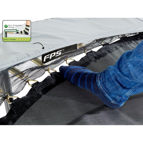 Батут  EXIT Elegant Premium 366 cm green Deluxe - фото №8